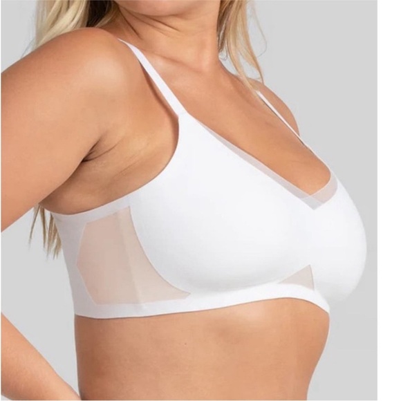 HONEYLOVE shapewear CrossOver Bra - Astral (White) - Picture 2 of 11